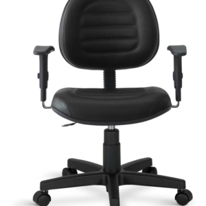 Cadeira Escritório Ergonomica Himimi em couro sintético com ajuste de altura