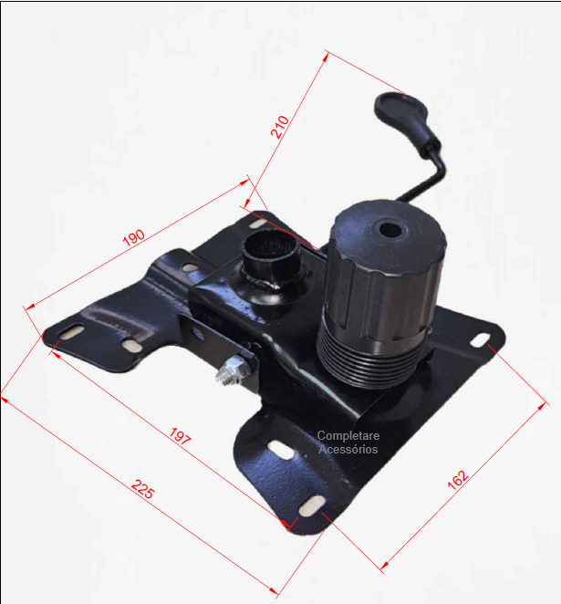 Flange Relax para Cadeira Diretor com Sistema de Inclinação e Trava 160x160 e 130x130