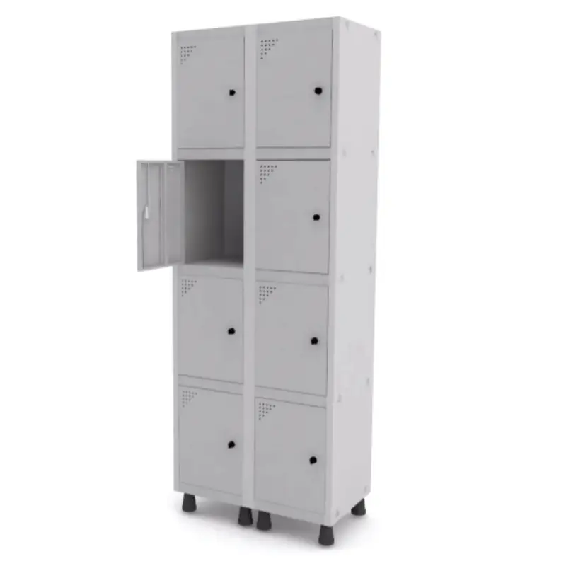 Roupeiro de Aço com 8 Portas Pequenas – Pandin