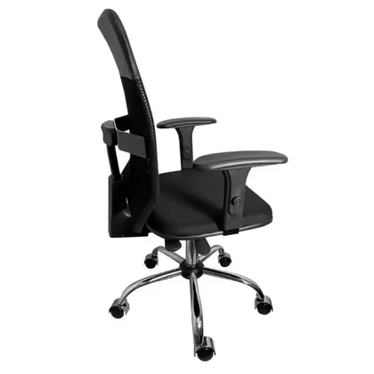Cadeira Tela New NR17 Back System Cromada