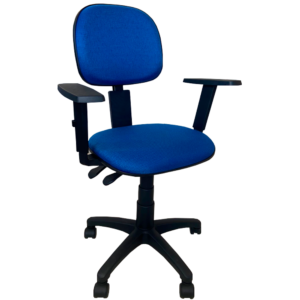 Cadeira secretaria com back sy tem - Cadeira Escritorio IND