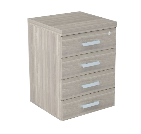 Gaveteiro Pedestal 4 Gavetas – Prima Impact