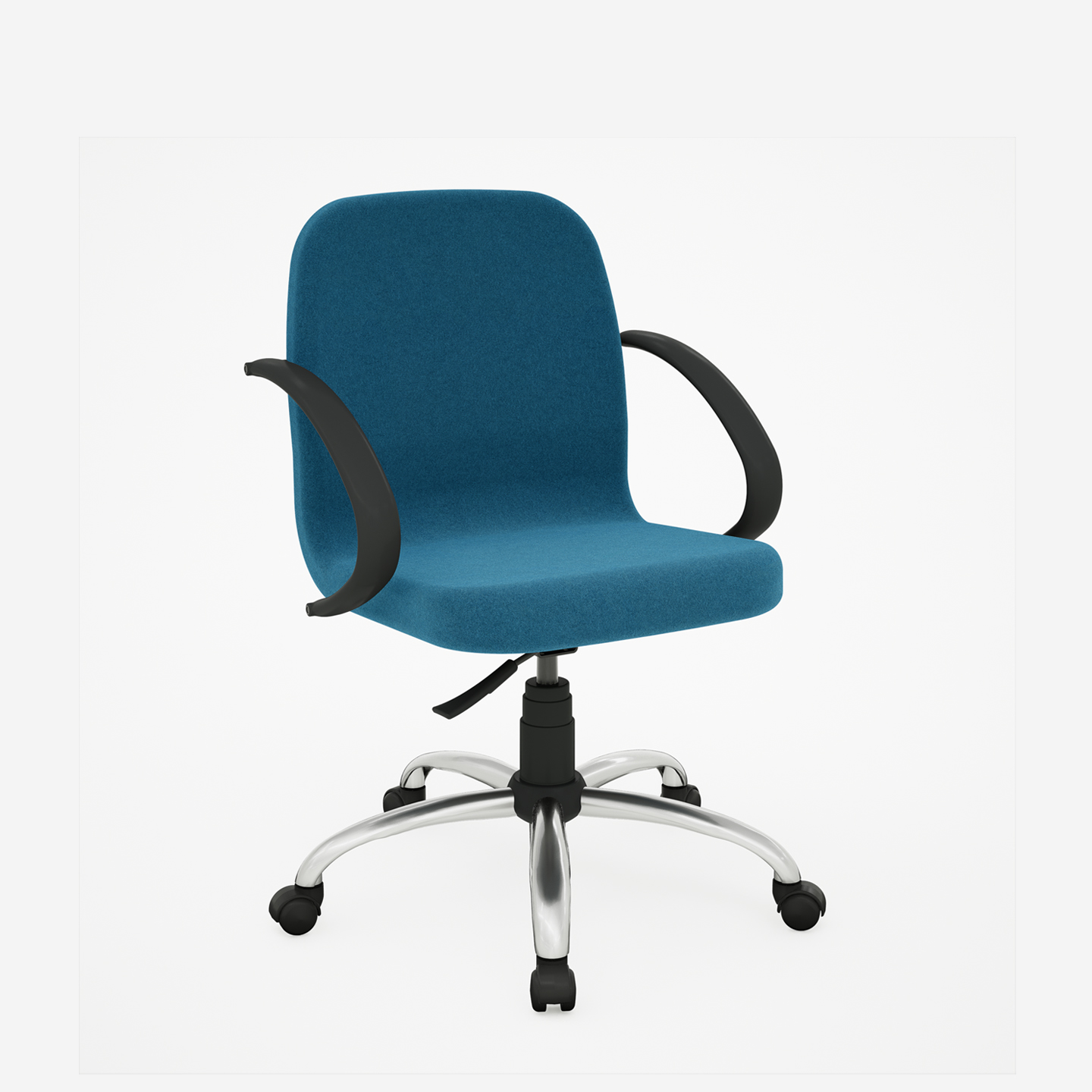Cadeira Gerente Concha Espumada Diretor NR-17 Ergonômica