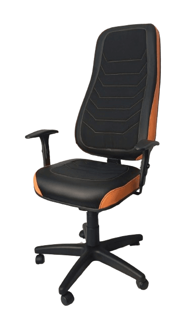 Cadeira Gamer Turbo M 2025 Laranja Automotiva