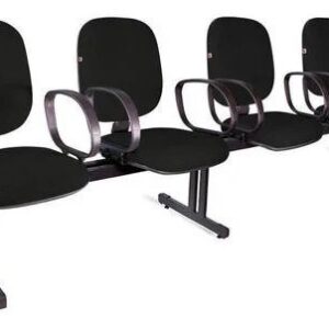 Cadeira diretor executiva couro PU com mecanismo relax