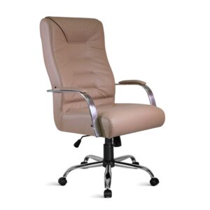 Cadeira Presidente Império Relax CR Cromada Ergonômica NR-17