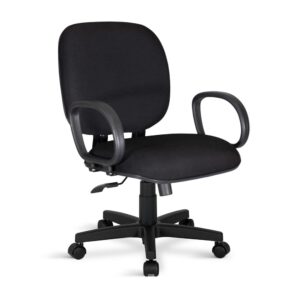 Cadeira Reforçada Plus Size Essenza Giratória Relax até 170 kg Ergonômica NR-17