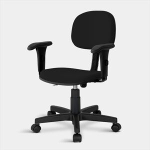 Cadeira Secretária Essenza Giratória com Braços Ergonômica NR-17
