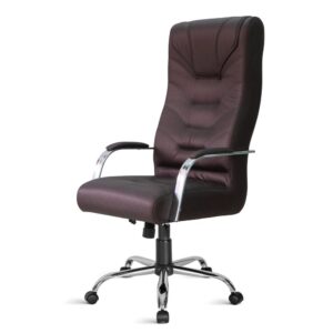 Cadeira Presidente Extra Aurum Relax CR Cromada Ergonômica NR-17