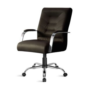 Cadeira Diretor Aurum Relax CR Cromada Ergonômica NR-17