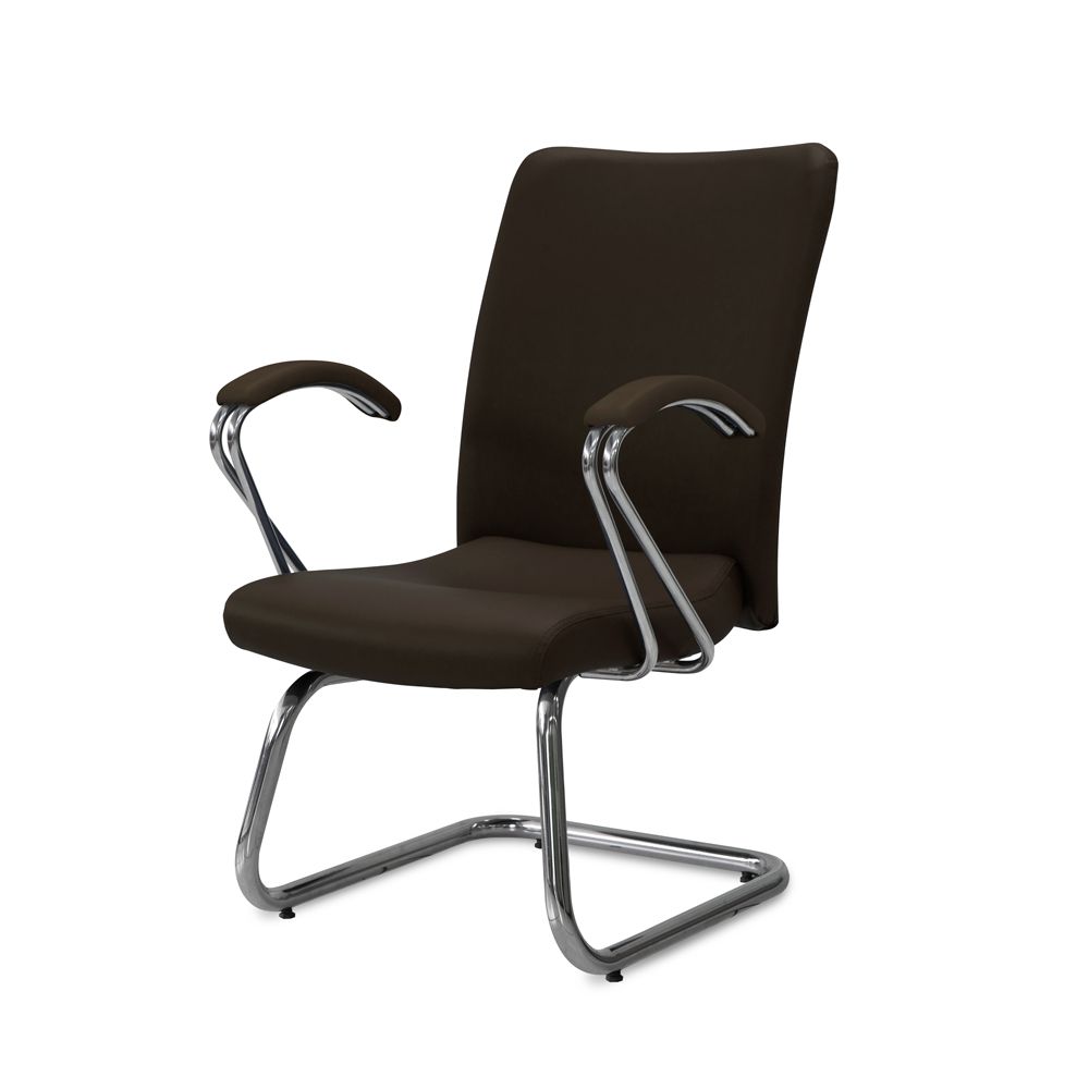 Cadeira Diretor Atlas Pé Contínuo CR Ergonômica NR-17