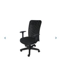 Cadeira Em Tela Braço Regulável Escritório Home Office photo review