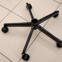 Base Estrela  Aço Reforçado Com Rodízios Presidente Premium Preto photo review