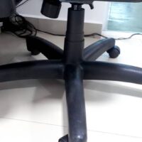 Flange Universal + Base Estrela em Aço Com Rodinhas Para Cadeiras De Escritório E Gamer Secretária E Executiva photo review