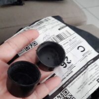 Kit 12 Ponteiras Protetoras 1.1/4" 31mm para Pé de Cadeira Tubular | Preta ou Branca — Cadeira Escritório IND photo review