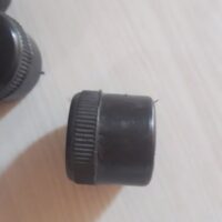 Ponteira Externa Redonda 3/4" 18mm para Pé de Cadeira e Banqueta | Preta ou Branca — Cadeira Escritório IND photo review