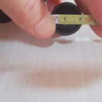 Ponteira Externa Redonda 3/4" 18mm para Pé de Cadeira e Banqueta | Preta ou Branca — Cadeira Escritório IND photo review