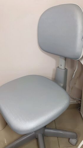 Mocho com Encosto de Regulagem em Profundidade — para Quem Divide o Mocho ou Tem Tronco Curto/Longo | Acabamento Cinza, 135 kg | 24 Cores — Cadeira Escritório IND photo review