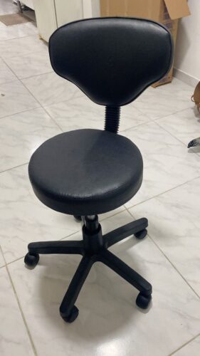 Mocho Verona Giratório sem Encosto com Regulagem a Gás | Estética, Tatuagem, Clínica e Laboratório | 16 Cores — Cadeira Escritório IND photo review