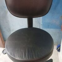 Mocho Giratório com Encosto e Regulagem a Gás | Estética, Massagem, Tatuagem e Consultório | 13 Cores — Cadeira Escritório IND photo review