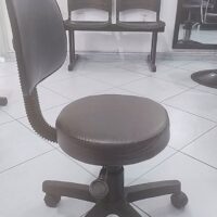 Mocho Giratório com Encosto e Regulagem a Gás | Estética, Massagem, Tatuagem e Consultório | 13 Cores — Cadeira Escritório IND photo review
