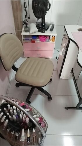 Cadeira Executiva Belluno Giratória em Couro Sintético com Regulagem de Altura | Escritório, Home Office e Recepção — Cadeira Escritório IND photo review