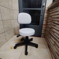 Mocho Giratório com Encosto e Regulagem a Gás | Estética, Massagem, Tatuagem e Consultório | 13 Cores — Cadeira Escritório IND photo review