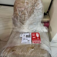 Mocho 2009 com Aro de Apoio para os Pés — para Consultório Odontológico e Bancada Alta | Encosto Regulável, Acabamento Cinza, 135 kg | 17 Cores — Cadeira Escritório IND photo review