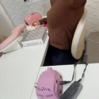 Cadeira Giratória para Nail Designer e Manicure com Encosto e Regulagem a Gás | 28 Cores — Cadeira Escritório IND photo review