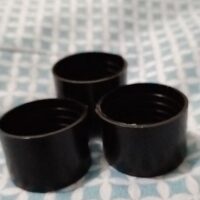 Kit 12 Ponteiras Protetoras 1.1/4" 31mm para Pé de Cadeira Tubular | Preta ou Branca — Cadeira Escritório IND photo review