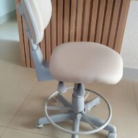 Cadeira Giratória para Nail Designer e Manicure com Encosto e Regulagem a Gás | 28 Cores — Cadeira Escritório IND photo review