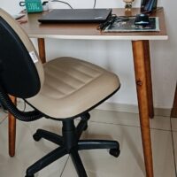 Cadeira Executiva Belluno Giratória em Couro Sintético com Regulagem de Altura | Escritório, Home Office e Recepção — Cadeira Escritório IND photo review