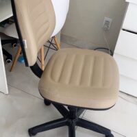 Cadeira Executiva Belluno Giratória em Couro Sintético com Regulagem de Altura | Escritório, Home Office e Recepção — Cadeira Escritório IND photo review