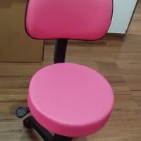 Mocho Giratório com Encosto e Regulagem a Gás | Estética, Massagem, Tatuagem e Consultório | 13 Cores — Cadeira Escritório IND photo review