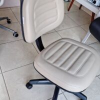 Cadeira Executiva Belluno Giratória em Couro Sintético com Regulagem de Altura | Escritório, Home Office e Recepção — Cadeira Escritório IND photo review