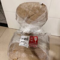 Mocho com Aro de Apoio para os Pés — para Bancada Alta, Maca e Cadeira de Paciente | Encosto Regulável, Acabamento Preto, 135 kg | 19 Cores — Cadeira Escritório IND photo review