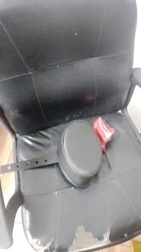Apoio de Cabeça Cabeçote Universal para Cadeira de Cabeleireiro, Barbeiro e Maquiagem | 5 Estágios de Regulagem — Cadeira Escritório IND photo review