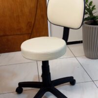 Mocho Giratório com Encosto e Regulagem a Gás | Estética, Massagem, Tatuagem e Consultório | 13 Cores — Cadeira Escritório IND photo review