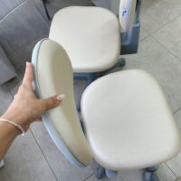 Mocho com Encosto de Regulagem em Profundidade — para Quem Divide o Mocho ou Tem Tronco Curto/Longo | Acabamento Cinza, 135 kg | 24 Cores — Cadeira Escritório IND photo review