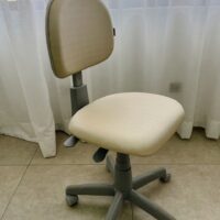 Mocho com Encosto de Regulagem em Profundidade — para Quem Divide o Mocho ou Tem Tronco Curto/Longo | Acabamento Cinza, 135 kg | 24 Cores — Cadeira Escritório IND photo review