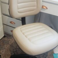 Cadeira Executiva Belluno Giratória em Couro Sintético com Regulagem de Altura | Escritório, Home Office e Recepção — Cadeira Escritório IND photo review