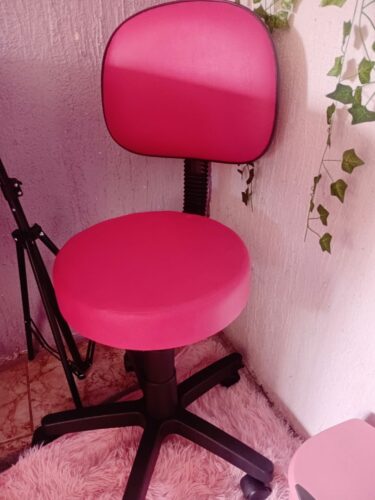 Mocho Giratório com Encosto e Regulagem a Gás | Estética, Massagem, Tatuagem e Consultório | 13 Cores — Cadeira Escritório IND photo review