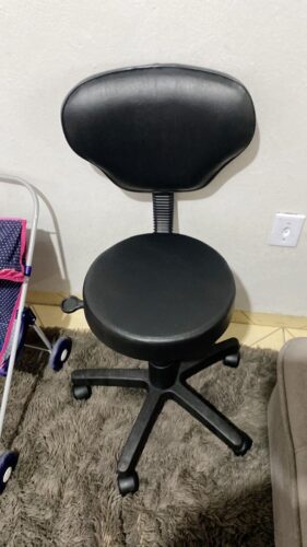 Mocho Verona Giratório sem Encosto com Regulagem a Gás | Estética, Tatuagem, Clínica e Laboratório | 16 Cores — Cadeira Escritório IND photo review