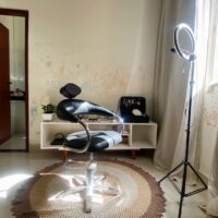 Apoio de Cabeça Cabeçote Universal para Cadeira de Cabeleireiro, Barbeiro e Maquiagem | 5 Estágios de Regulagem — Cadeira Escritório IND photo review