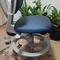Mocho 2009 com Aro de Apoio para os Pés — para Consultório Odontológico e Bancada Alta | Encosto Regulável, Acabamento Cinza, 135 kg | 17 Cores — Cadeira Escritório IND photo review