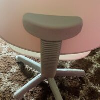 Mocho Profissional para Bancada Baixa — Entrada da Linha, sem Aro | Acabamento Cinza, Altura 44–54 cm, 110 kg | 31 Cores — Cadeira Escritório IND photo review