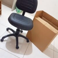Cadeira Executiva Belluno Giratória em Couro Sintético com Regulagem de Altura | Escritório, Home Office e Recepção — Cadeira Escritório IND photo review