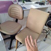 Cadeira Executiva Belluno Giratória em Couro Sintético com Regulagem de Altura | Escritório, Home Office e Recepção — Cadeira Escritório IND photo review