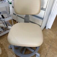 Mocho 2009 com Aro de Apoio para os Pés — para Consultório Odontológico e Bancada Alta | Encosto Regulável, Acabamento Cinza, 135 kg | 17 Cores — Cadeira Escritório IND photo review
