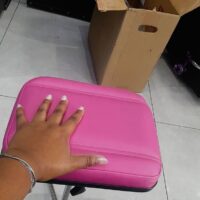 Tripé Apoio de Perna Regulável para Manicure, Pedicure e Podologia | 15 Cores — Cadeira Escritório IND photo review